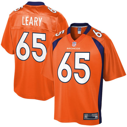 Denver Broncos Ron Leary Pro Line Big & Tall Orange Football Jersey product image