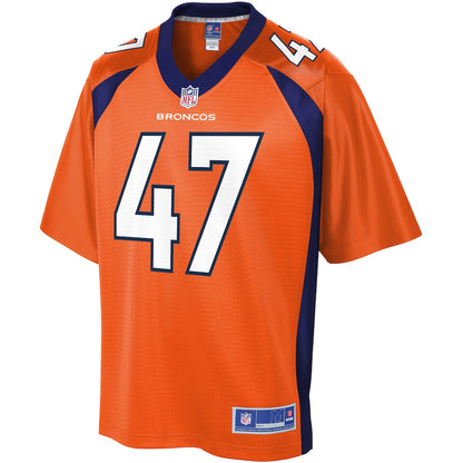 Denver Broncos Josey Jewell Pro Line Orange Football Jersey product image