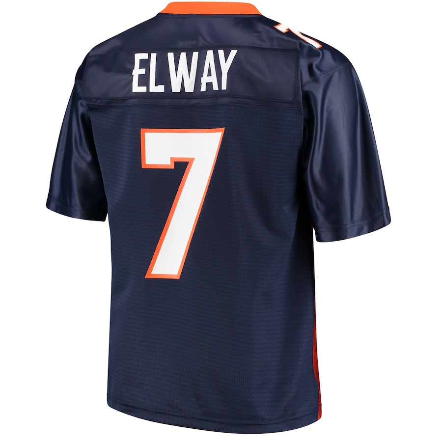 Denver Broncos John Elway Pro Line Navy Football Jersey product image