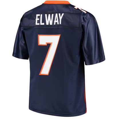 Denver Broncos John Elway Pro Line Navy Football Jersey product image