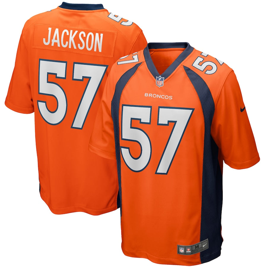 Denver Broncos Tom Jackson Game Orange Football Jersey product image