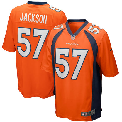 Denver Broncos Tom Jackson Game Orange Football Jersey product image