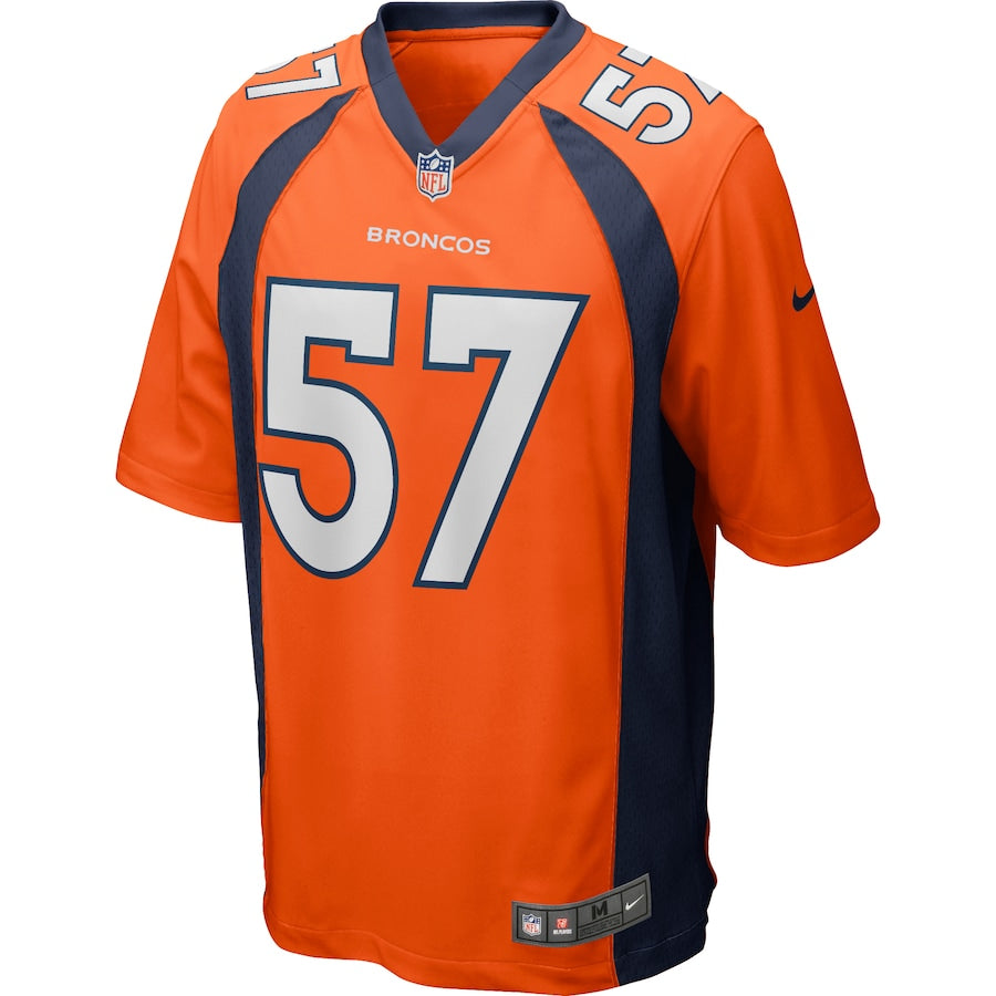 Denver Broncos Tom Jackson Game Orange Football Jersey product image