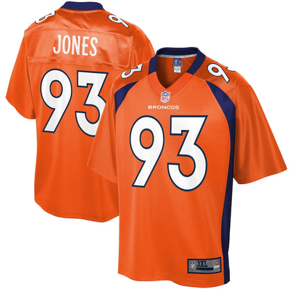 Denver Broncos Dre'mont Jones Pro Line Big & Tall Orange Football Jersey product image