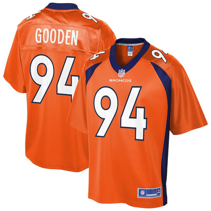 Denver Broncos Ahmad Gooden Pro Line Orange Football Jersey product image