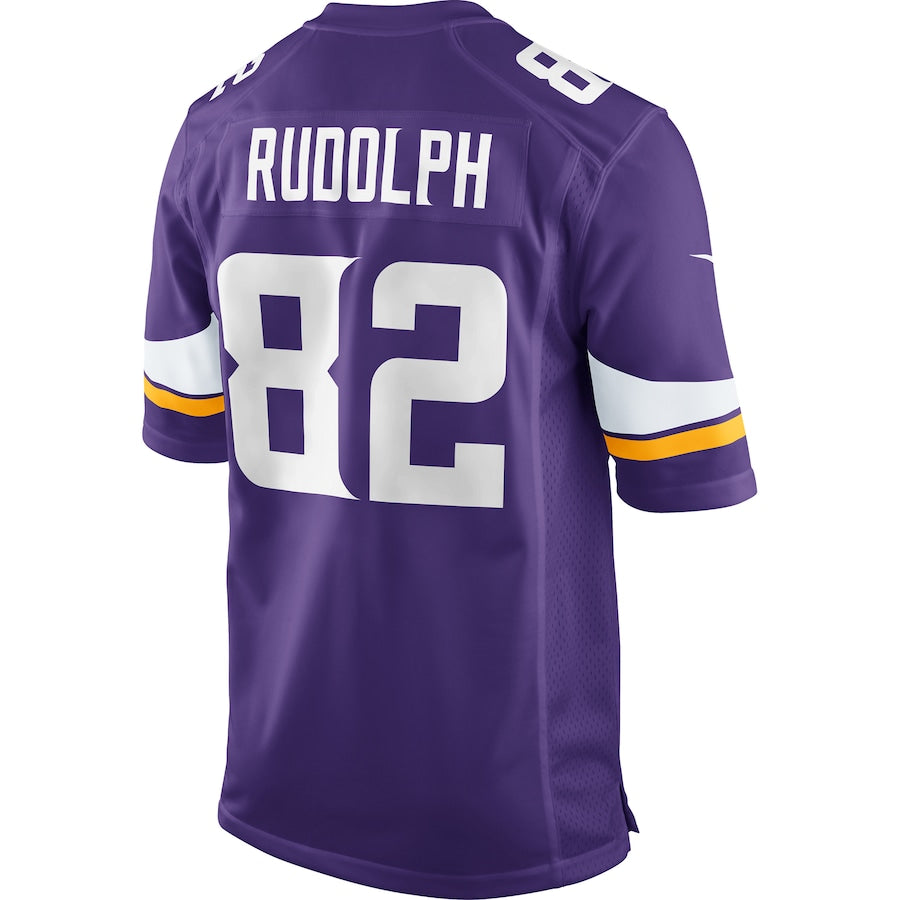 Minnesota Vikings Kyle Rudolph Game Purple Football Jersey product image