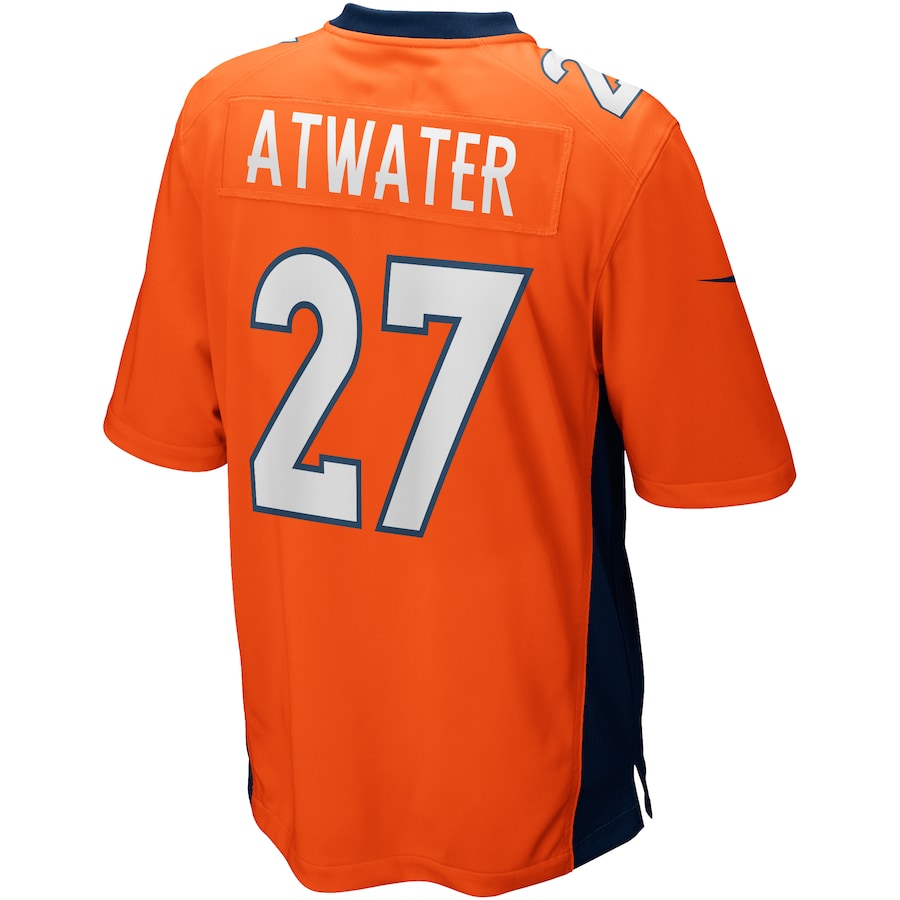 Denver Broncos Steve Atwater Game Orange Football Jersey product image