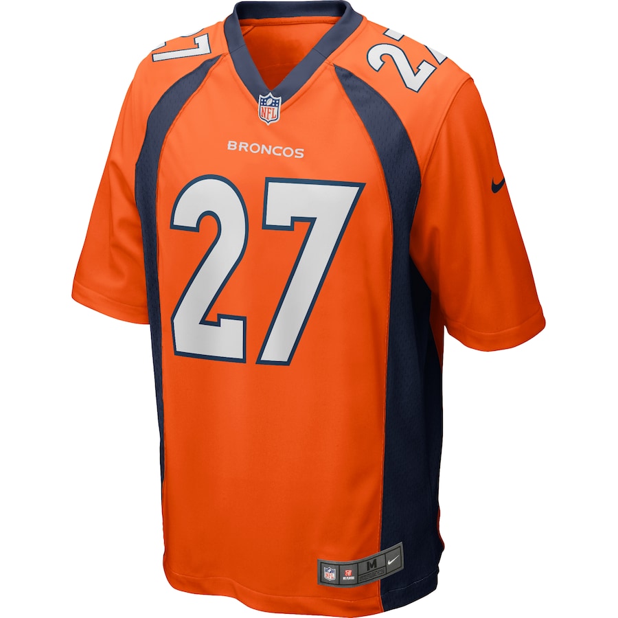 Denver Broncos Steve Atwater Game Orange Football Jersey product image