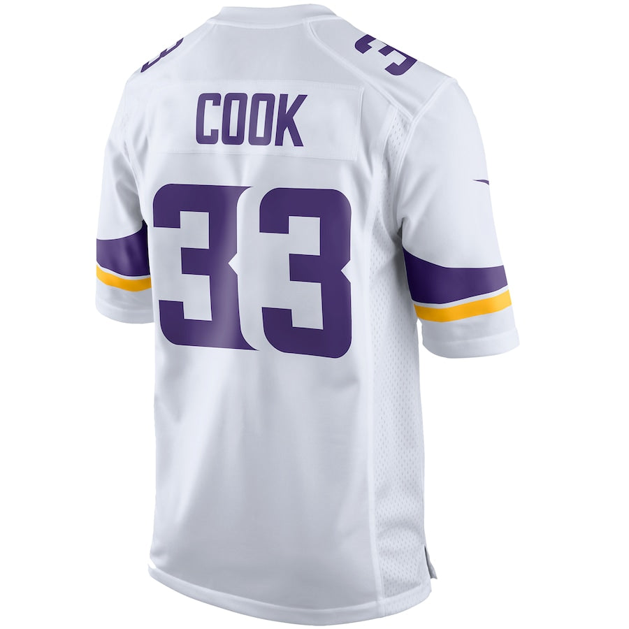 Minnesota Vikings Dalvin Cook Game White Football Jersey product image
