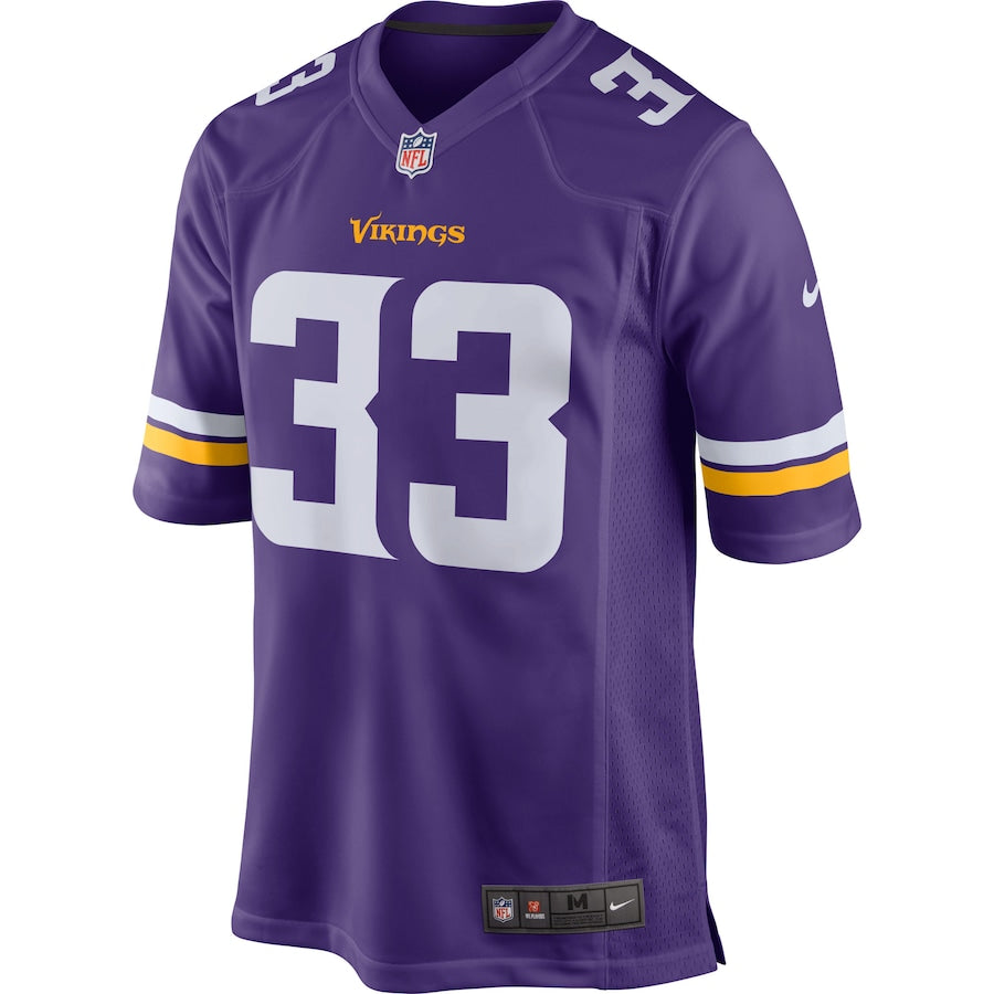Minnesota Vikings Dalvin Cook Game Purple Football Jersey product image