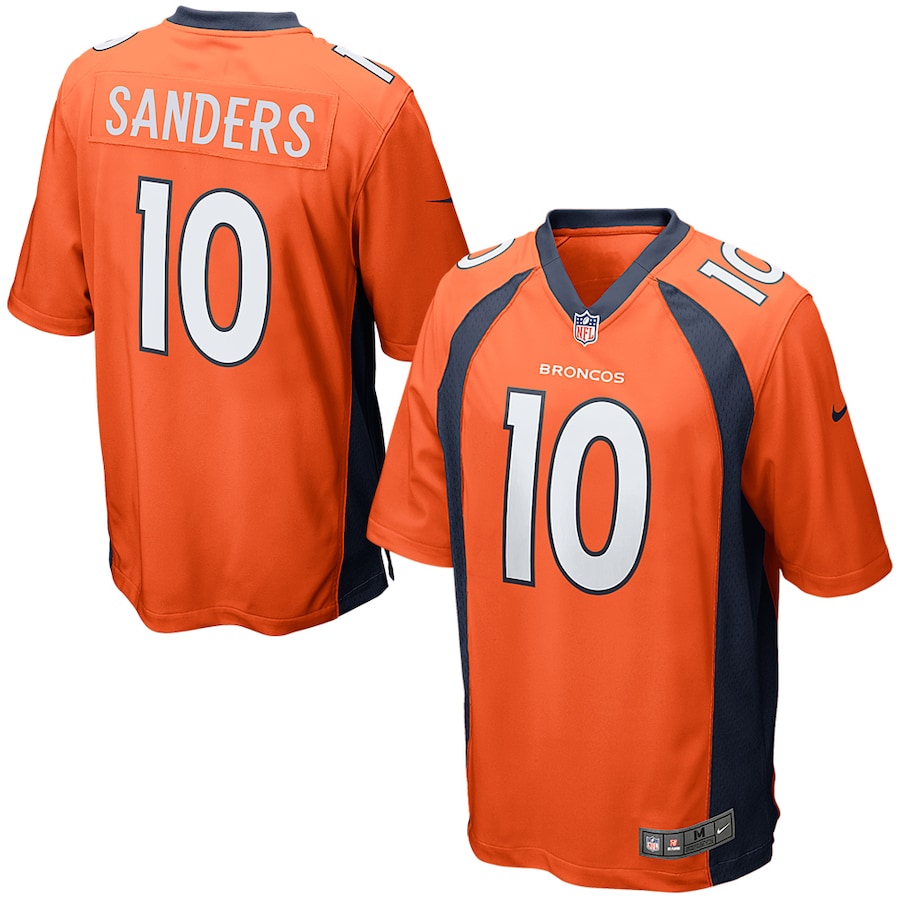 Denver Broncos Emmanuel Sanders Game Football Jersey product image