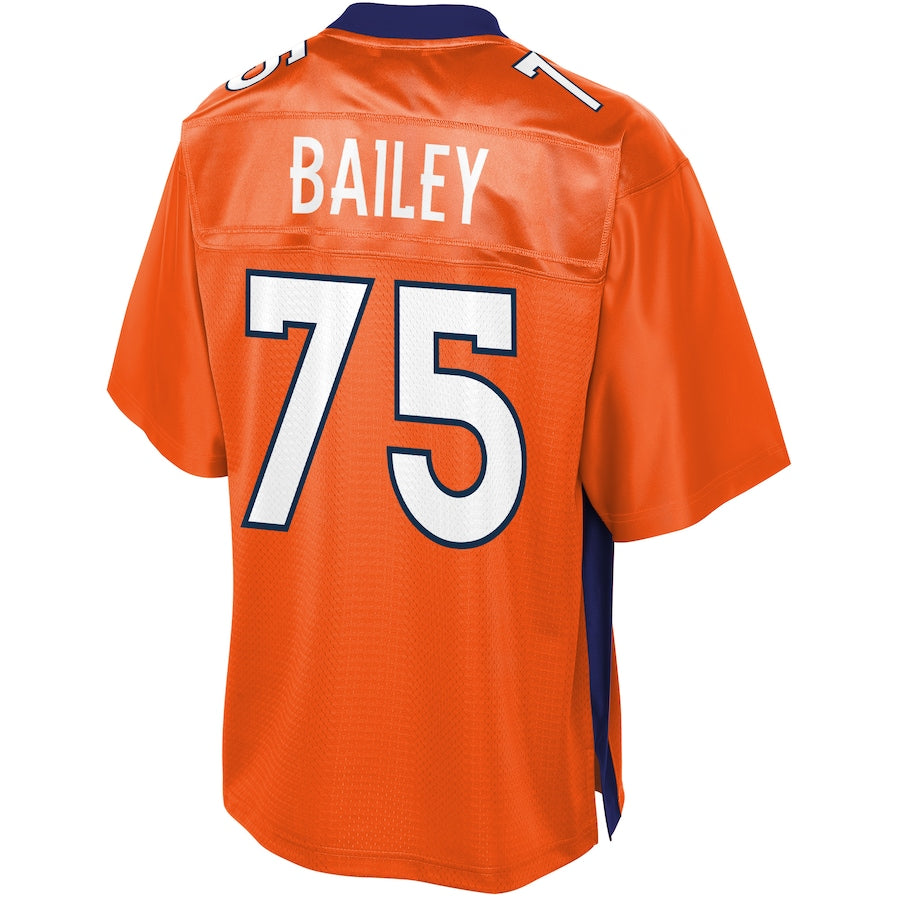 Denver Broncos Quinn Bailey Pro Line Orange Football Jersey product image