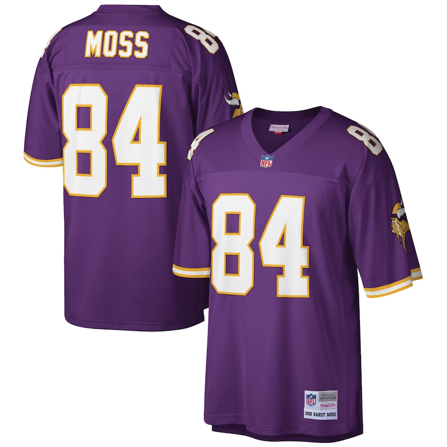 Minnesota Vikings Randy Moss Legacy Purple Football Jersey product image