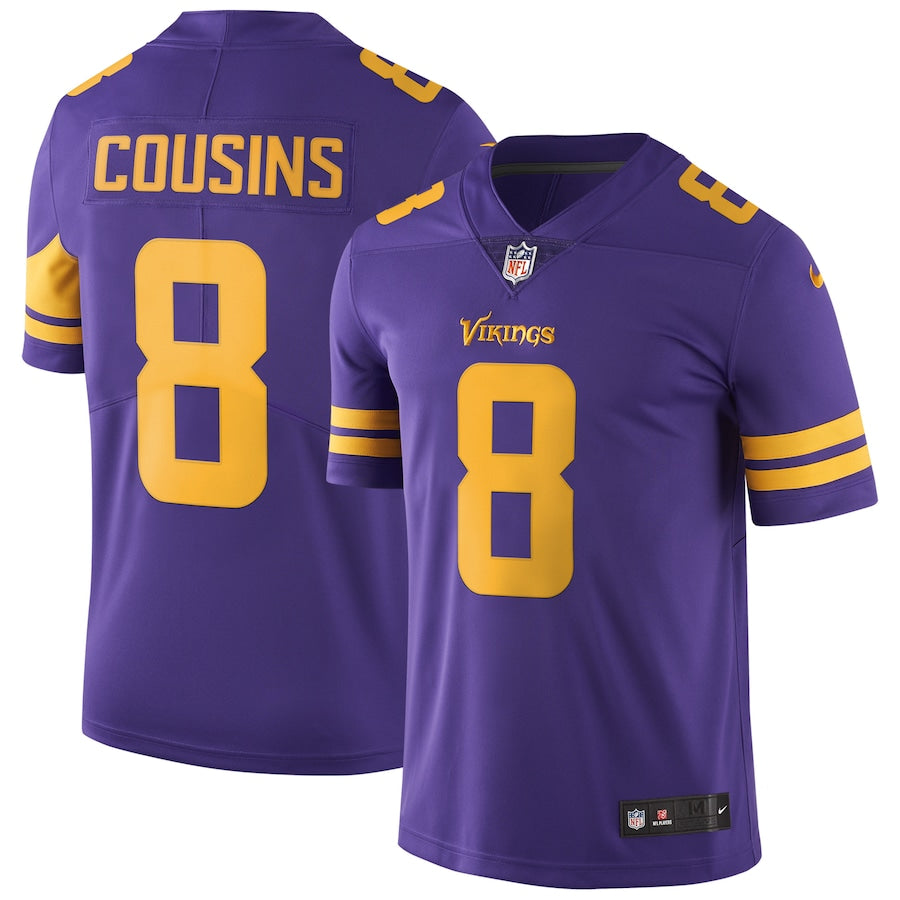 Minnesota Vikings Kirk Cousins Limited Purple Football Jersey product image