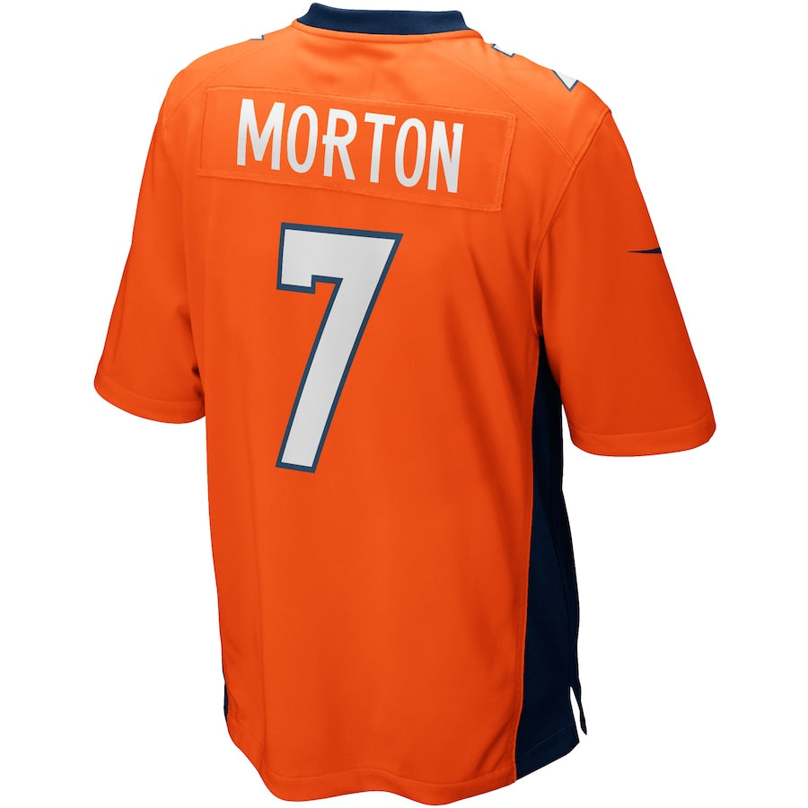 Denver Broncos Craig Morton Game Orange Football Jersey product image