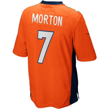 Denver Broncos Craig Morton Game Orange Football Jersey product image