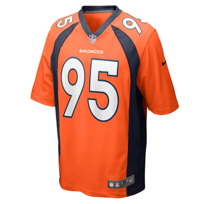 Denver Broncos Mctelvin Agim Game Orange Football Jersey product image