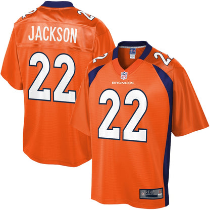Denver Broncos Kareem Jackson Pro Line Big & Tall Orange Football Jersey product image