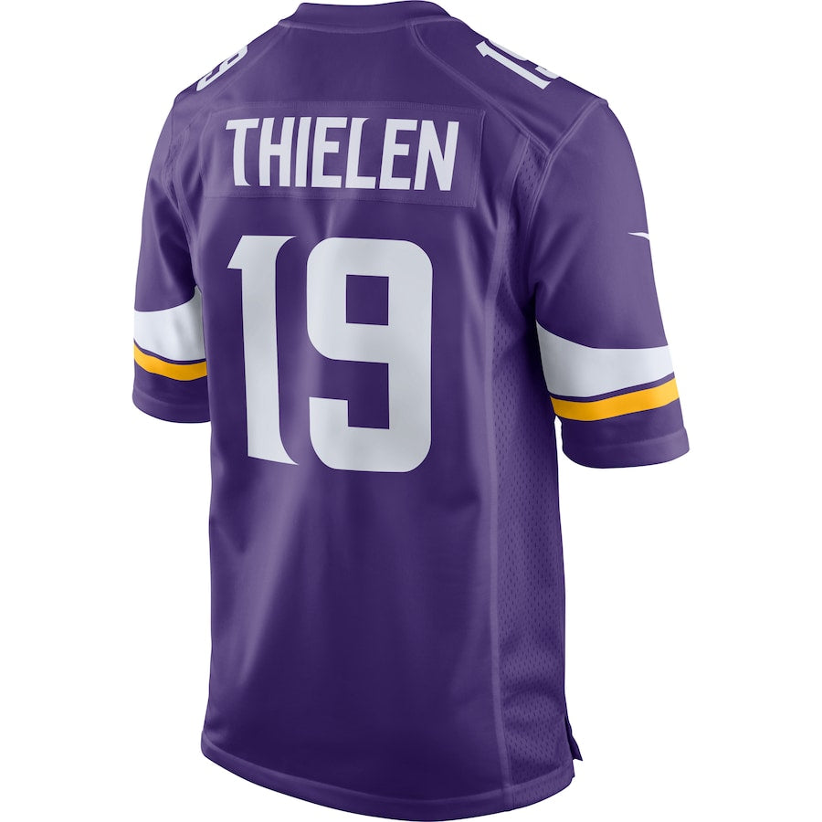 Minnesota Vikings Adam Thielen Game Purple Football Jersey product image