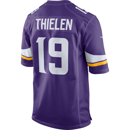 Minnesota Vikings Adam Thielen Game Purple Football Jersey product image