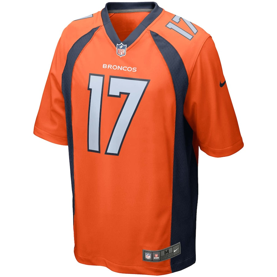 Denver Broncos Brock Osweiler Game Orange Football Jersey product image