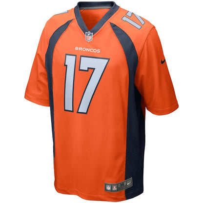 Denver Broncos Brock Osweiler Game Orange Football Jersey product image