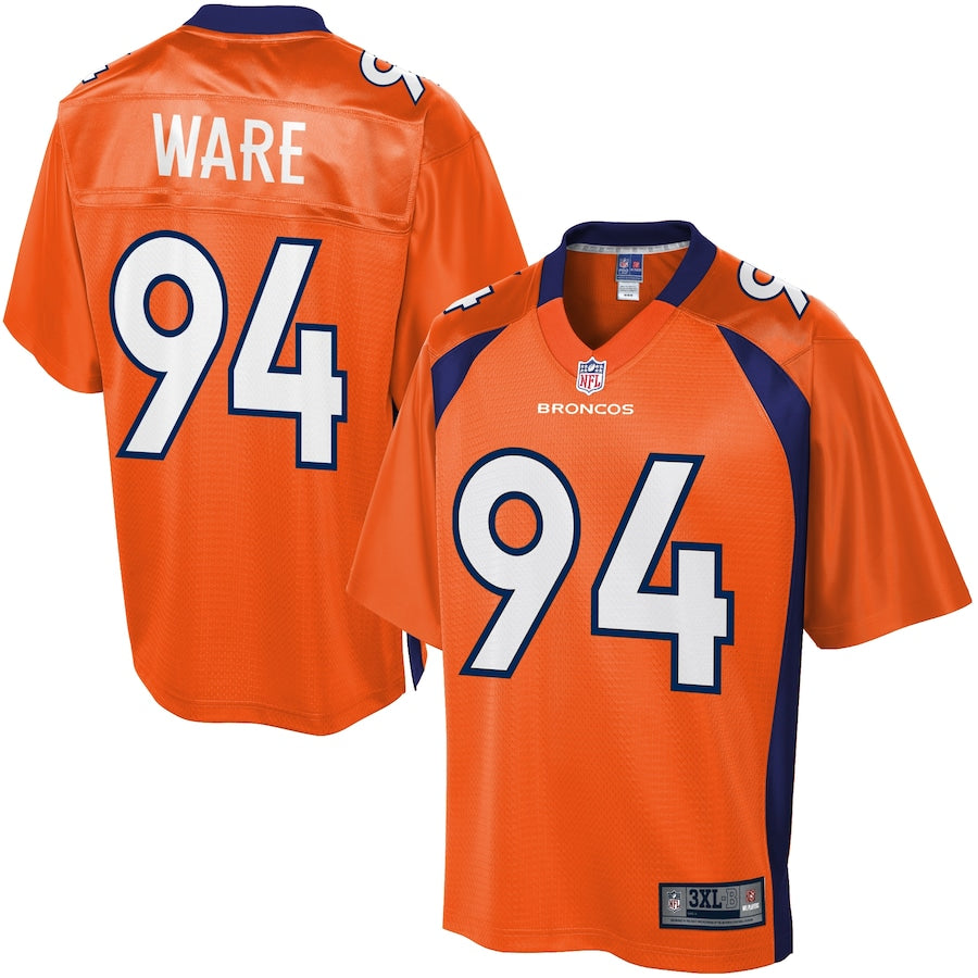 Denver Broncos Demarcus Ware Pro Line Big & Tall Team Color Football Jersey product image