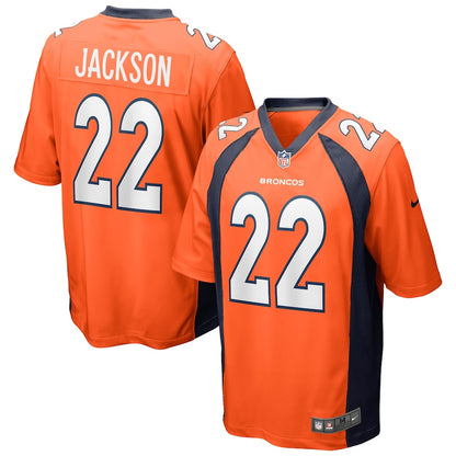 Denver Broncos Kareem Jackson Game Orange Football Jersey product image