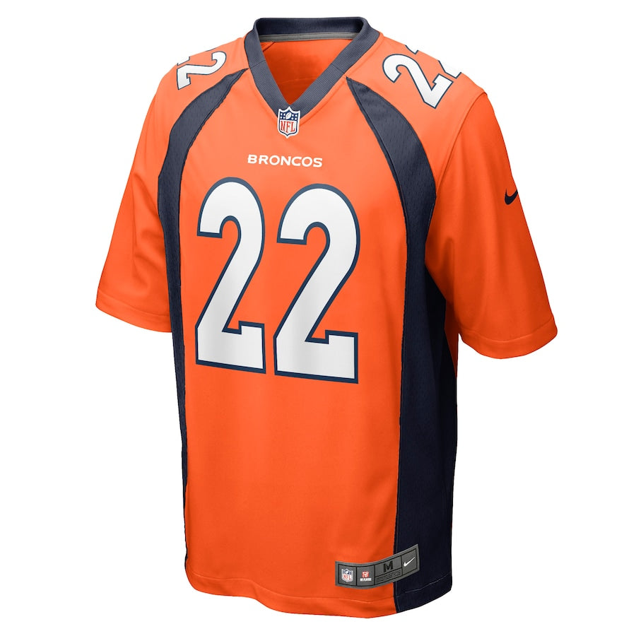 Denver Broncos Kareem Jackson Game Orange Football Jersey product image