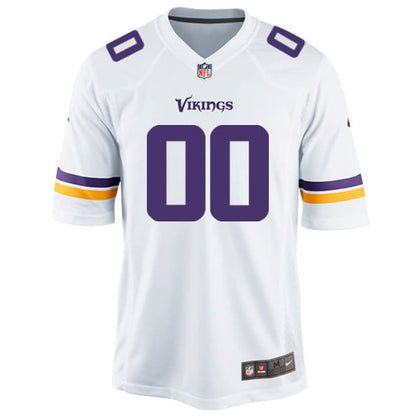 Minnesota Vikings Customized Game White Football Jersey product image