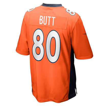 Denver Broncos Jake Butt Game Orange Football Jersey product image