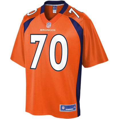 Denver Broncos Ja'wuan James Pro Line Orange Football Jersey product image