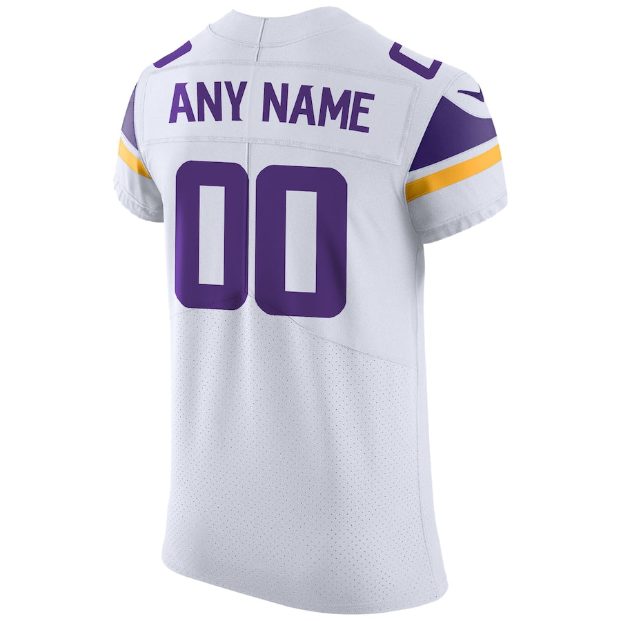 Minnesota Vikings Custom White Football Jersey product image