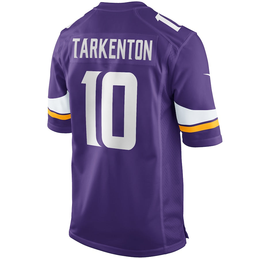 Minnesota Vikings Fran Tarkenton Game Purple Football Jersey product image