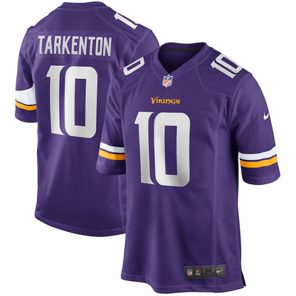 Minnesota Vikings Fran Tarkenton Game Purple Football Jersey product image