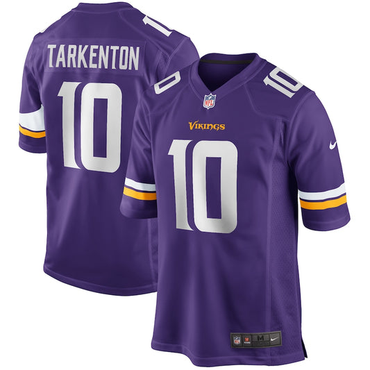Minnesota Vikings Fran Tarkenton Game Purple Football Jersey product image