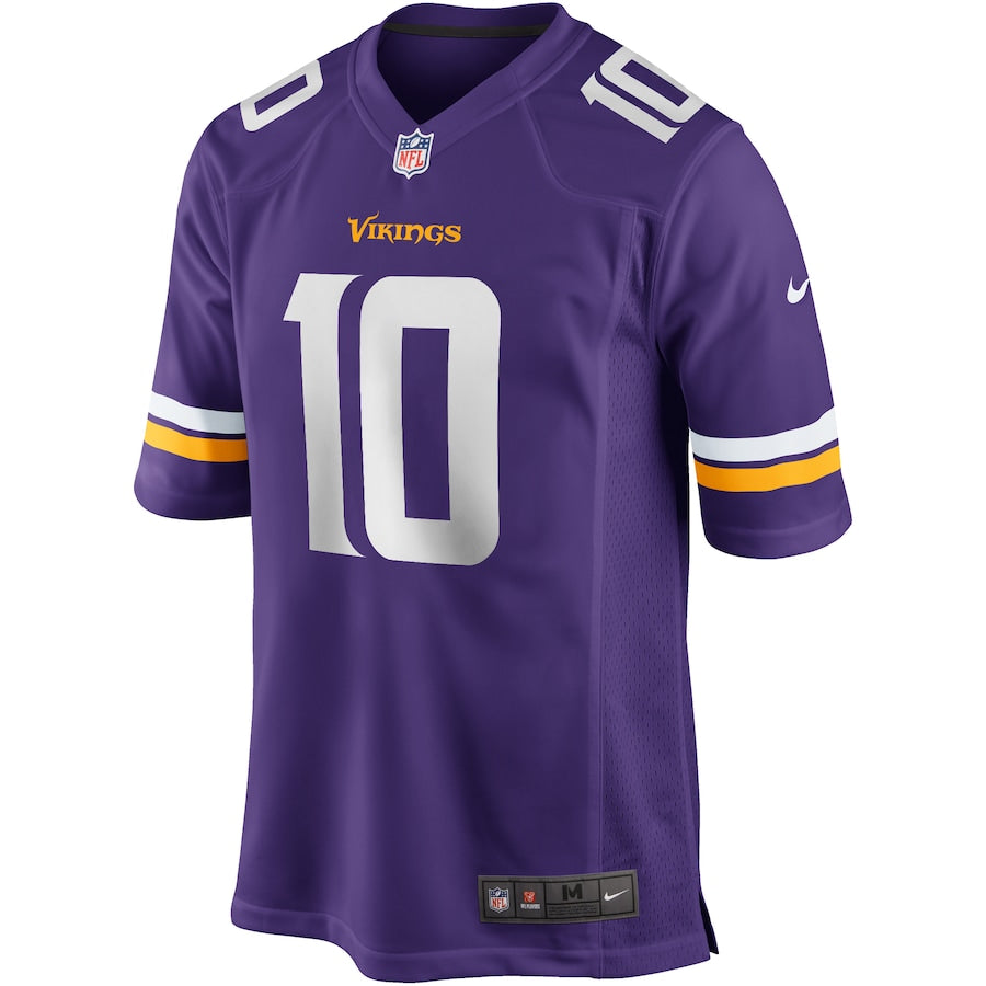 Minnesota Vikings Fran Tarkenton Game Purple Football Jersey product image