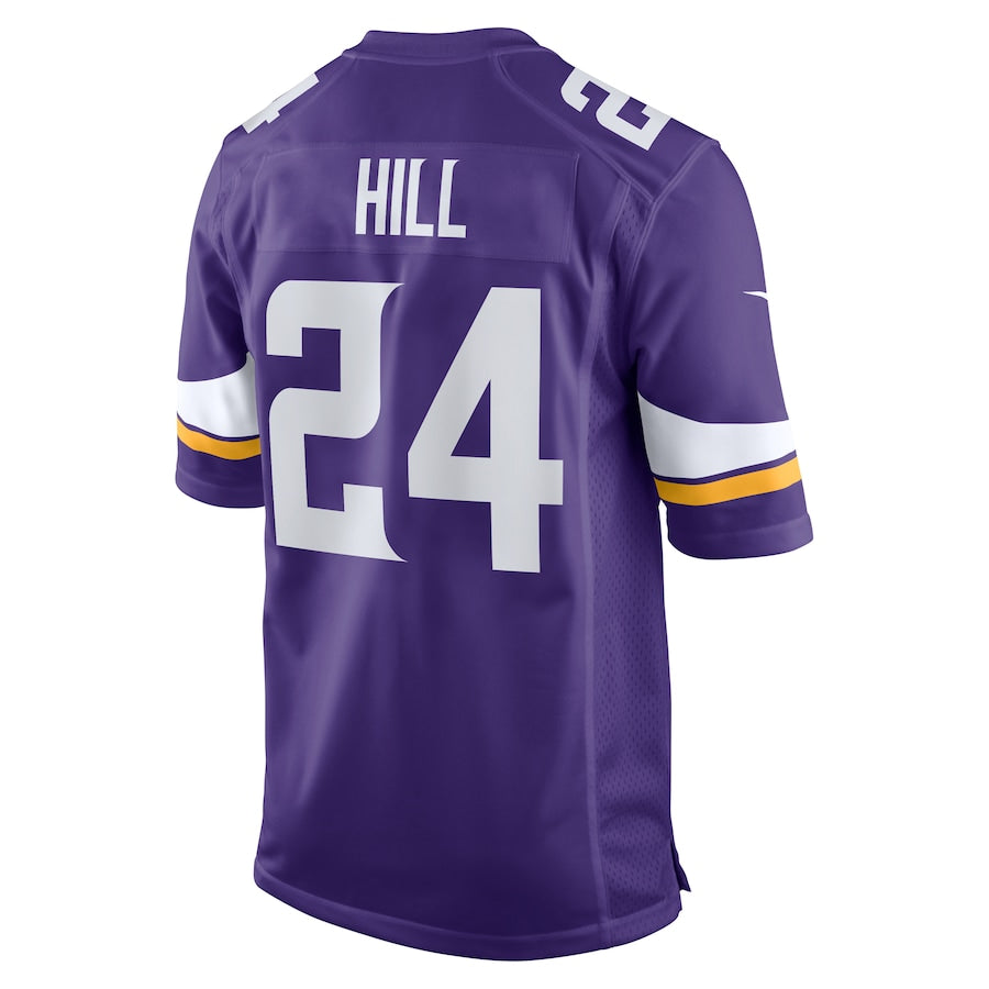 Minnesota Vikings Holton Hill Game Purple Football Jersey product image