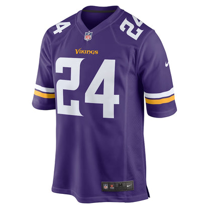 Minnesota Vikings Holton Hill Game Purple Football Jersey product image