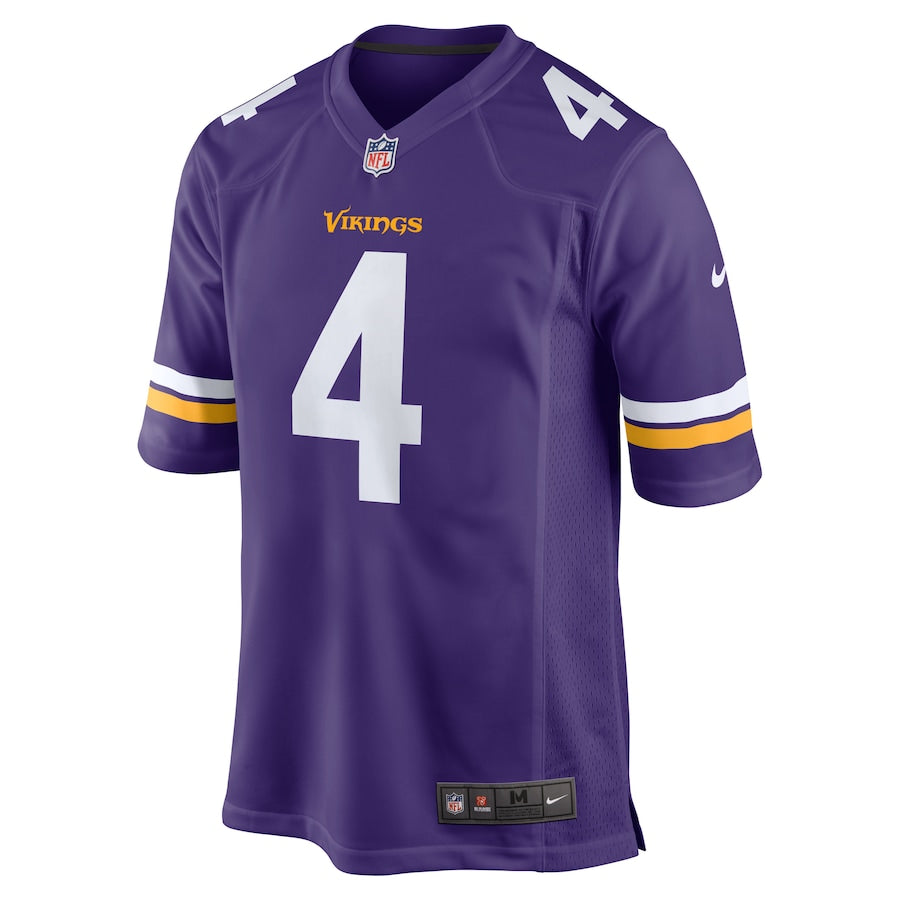 Minnesota Vikings Sean Mannion Game Purple Football Jersey product image