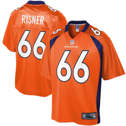 Denver Broncos Dalton Risner Pro Line Big & Tall Orange Football Jersey product image