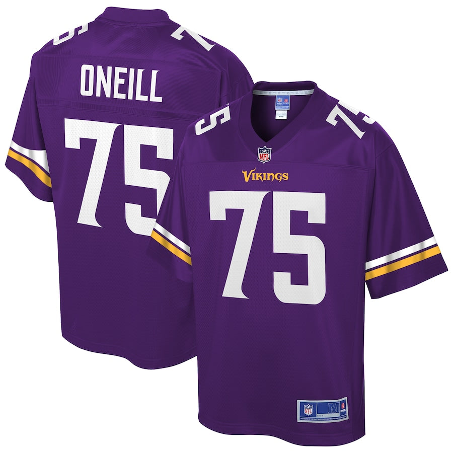Minnesota Vikings Brian O Neill Pro Line Team Color Purple Football Jersey product image
