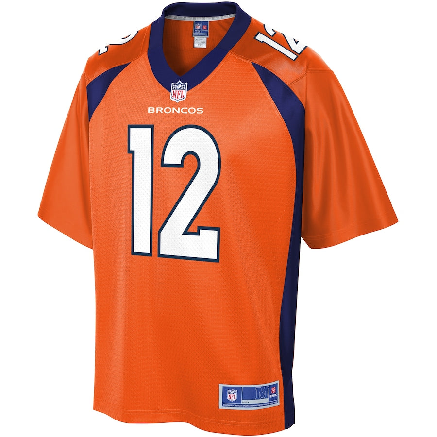 Denver Broncos Trinity Benson Pro Line Orange Football Jersey product image