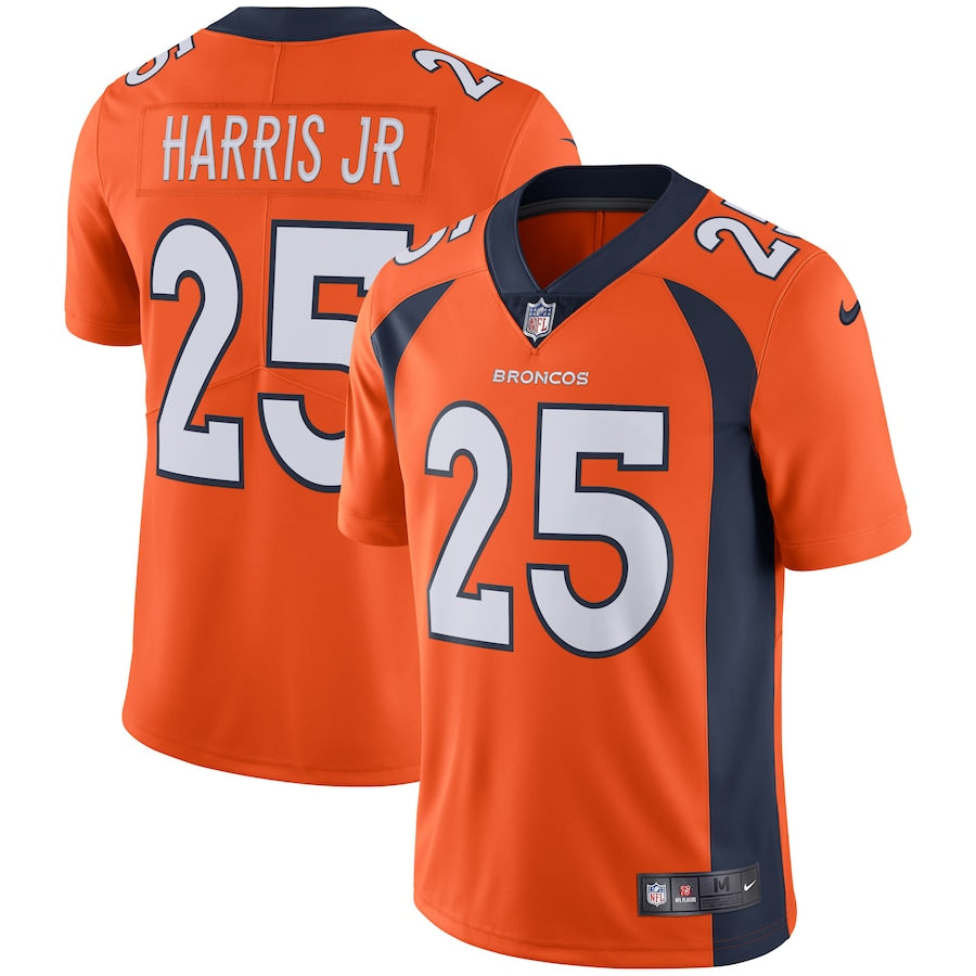 Denver Broncos Chris Harris Jr Limited Orange Football Jersey product image