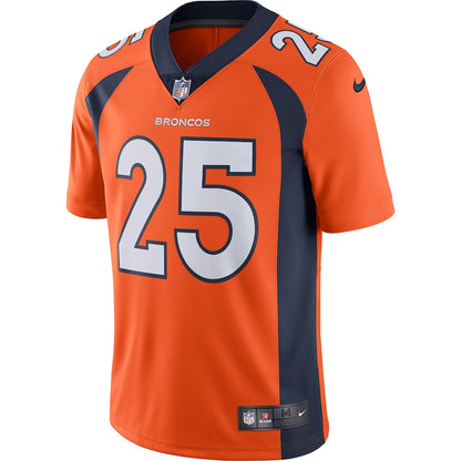 Denver Broncos Chris Harris Jr Limited Orange Football Jersey product image