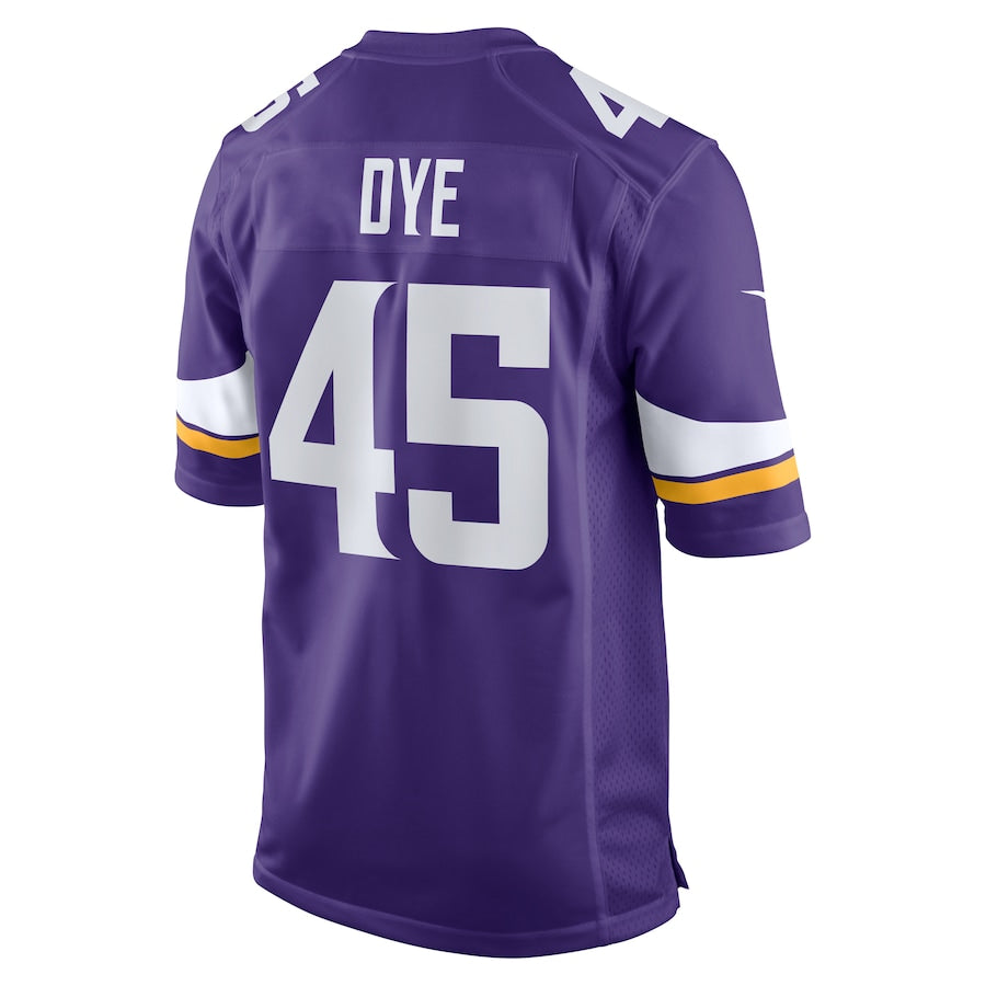 Minnesota Vikings Troy Dye Game Purple Football Jersey product image