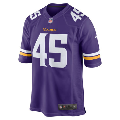Minnesota Vikings Troy Dye Game Purple Football Jersey product image