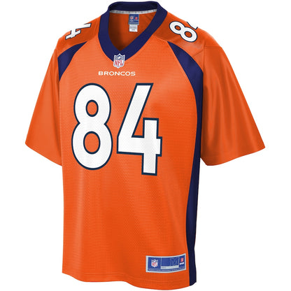 Denver Broncos Troy Fumagalli Pro Line Orange Football Jersey product image