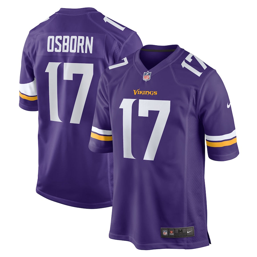 Minnesota Vikings K.j. Osborn Game Purple Football Jersey product image