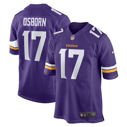 Minnesota Vikings K.j. Osborn Game Purple Football Jersey product image